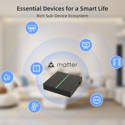 Immax NEO 07117-5 - MATTER-brygga Smart Zigbee 3.0 230V Wi-Fi