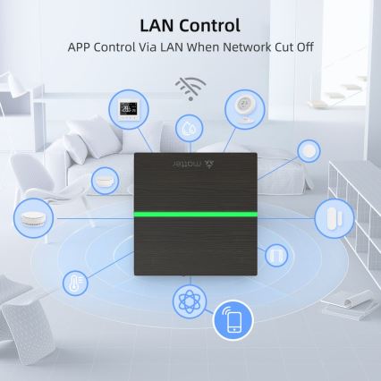 Immax NEO 07117-5 - MATTER-brygga Smart Zigbee 3.0 230V Wi-Fi
