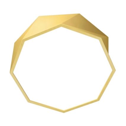 Immax NEO 07132-G40 - LED SMART Dimbart taklampa DIAMANTE LED/31W/230V guld 40 cm Tuya ZigBee + fjärrkontroll