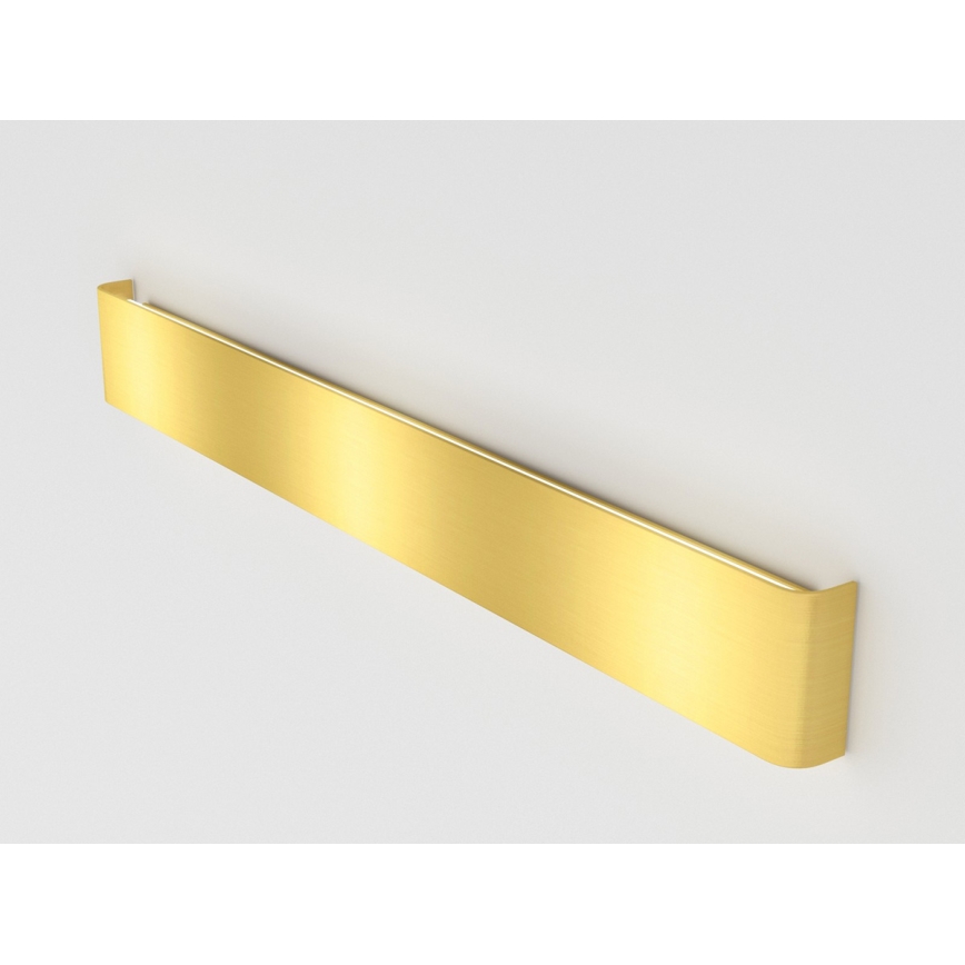 Immax NEO 07137-G - LED SMART Ljusreglerad vägglampa LINEA guld LED/40W/230V + fjärrkontroll 76 cm Tuya ZigBee