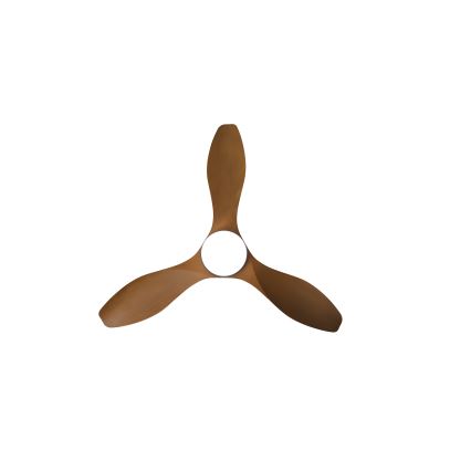 Immax NEO 07141-B - LED Takfläkt NEO LITE FRESCO LED/18W/230V Tuya Wi-Fi svart/brun + fjärrkontroll