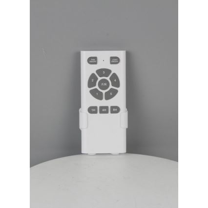 Immax NEO 07141-B - LED Takfläkt NEO LITE FRESCO LED/18W/230V Tuya Wi-Fi svart/brun + fjärrkontroll