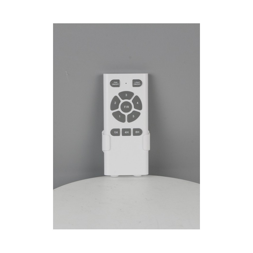 Immax NEO 07141-B - LED Takfläkt NEO LITE FRESCO LED/18W/230V Tuya Wi-Fi svart/brun + fjärrkontroll