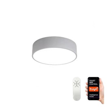 Immax NEO 07143-GR40 - LED ljusreglerad taklampa  RONDATE LED/25W/230V Tuya grå + fjärrkontroll 
