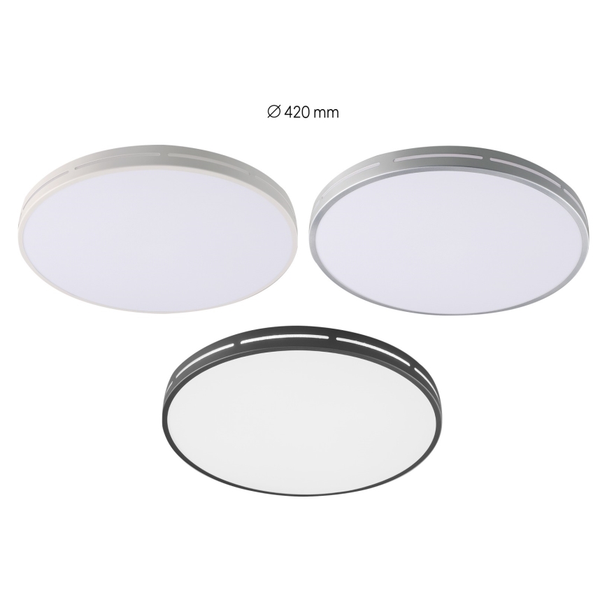 Immax NEO 07145-B42 - LED ljusreglerad taklampa  NEO LITE VISTAS LED/24W/230V Tuya Wi-Fi svart  + fjärrkontroll