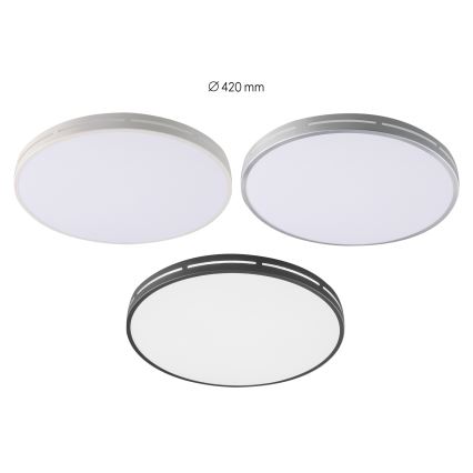 Immax NEO 07146-W42 - LED Dimbar taklampa NEO LITE VISTAS LED/24W/230V Tuya Wi-Fi vit + fjärrkontroll