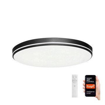 Immax NEO 07148-B40 - LED dimbar taklampa NEO LITE AREAS LED/24W/230V Tuya Wi-Fi svart + fjärrkontroll