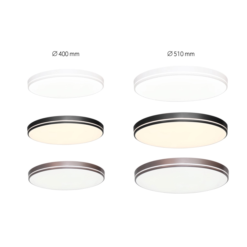 Immax NEO 07149-W40 - LED ljusreglerad taklampa  NEO LITE AREAS LED/24W/230V Tuya Wi-Fi vit  + fjärrkontroll