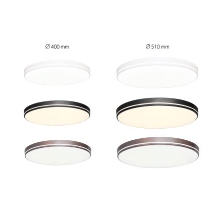 Immax NEO 07149-W51 - LED dimbar taklampa NEO LITE AREAS LED/48W/230V Tuya Wi-Fi vit + fjärrkontroll