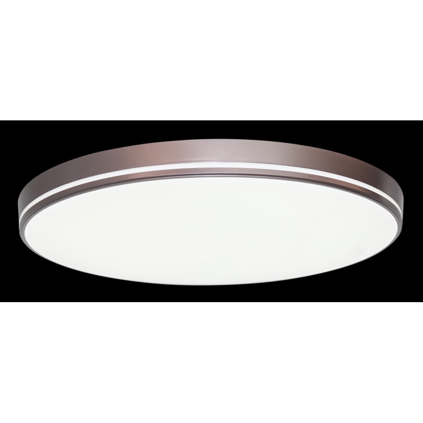 Immax NEO 07150-C40 - LED ljusreglerad taklampa  NEO LITE AREAS LED/24W/230V Tuya Wi-Fi brun  + fjärrkontroll