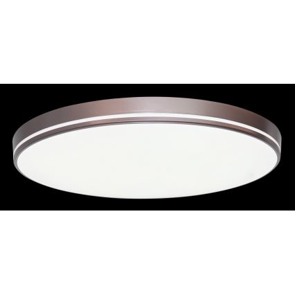 Immax NEO 07150-C51 - LED ljusreglerad taklampa  NEO LITE AREAS LED/48W/230V Tuya Wi-Fi brun  + fjärrkontroll