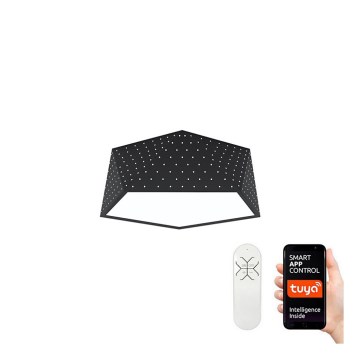 Immax NEO 07151-B40 - LED dimbar taklampa BRILIANT LED/20W/230V Wi-Fi Tuya svart + fjärrkontroll