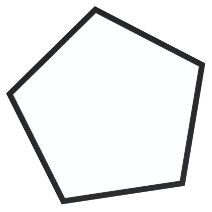 Immax NEO 07151-B80 - LED Dimbar taklampa BRILIANT LED/56W/230V Wi-Fi Tuya svart+ fjärrkontroll