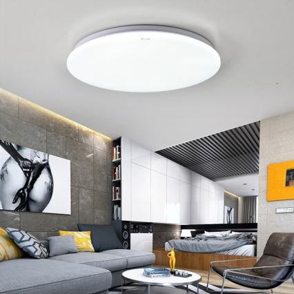 Immax NEO 07156-45 - LED dimbar taklampa ANCORA LED/36W/230V 2700-6500K Wi-Fi + fjärrkontroll Tuya