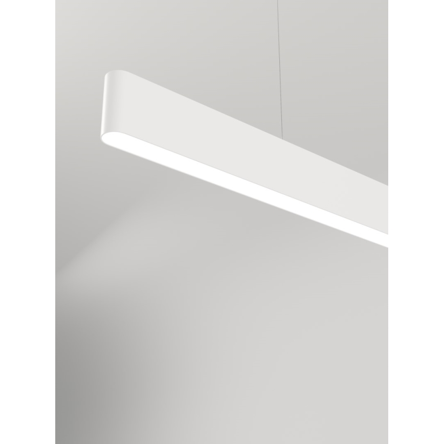 Immax NEO 07157-W120X - LED RGB+CCT Ljusreglerad ljuskrona på textilsladd MILANO LED/40W/230V Tuya vit