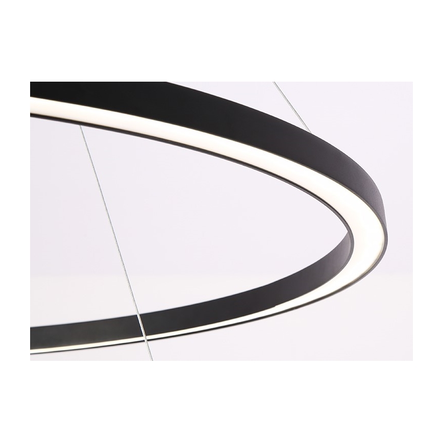 Immax NEO 07158-B80 - LED dimbar taklampa FINO LED/60W/230V Tuya svart + fjärrkontroll