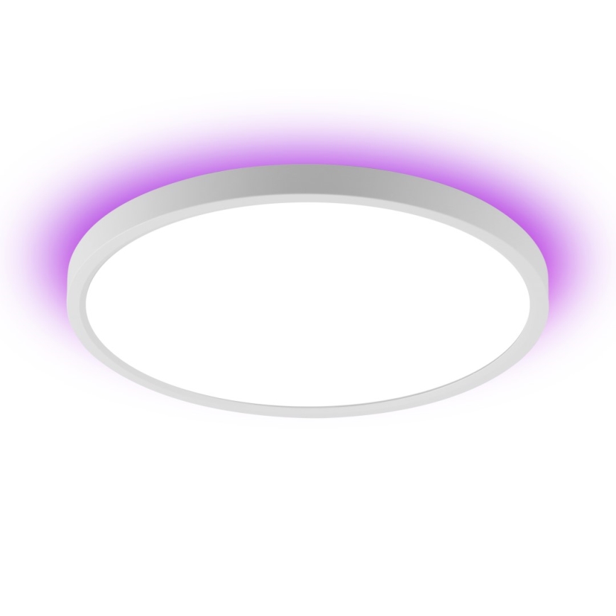 Immax NEO 07169-W60 - LED RGB+CCT Ljusreglerad taklampa NEO LITE TUDO 65W/230V 2700-6500K Wi-Fi Tuya + fjärrkontroll vit