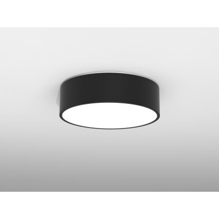 Immax NEO 07200L - LED Dimbar taklampa RONDATE LED/18W/230V 3000-6000K diameter 25 cm svart Tuya + fjärrkontroll