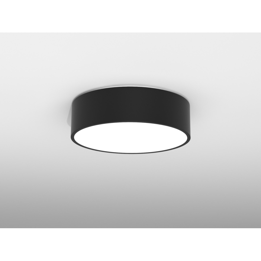 Immax NEO 07200L - LED Dimbar taklampa RONDATE LED/18W/230V 3000-6000K diameter 25 cm svart Tuya + fjärrkontroll