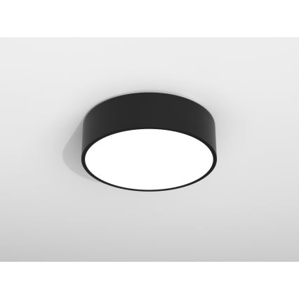 Immax NEO 07200L - LED Dimbar taklampa RONDATE LED/18W/230V 3000-6000K diameter 25 cm svart Tuya + fjärrkontroll