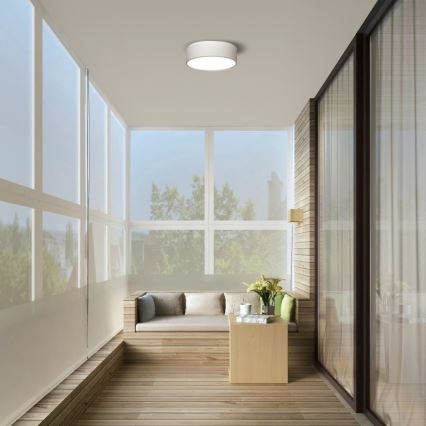 Immax NEO 07204L - LED Dimbar taklampa RONDATE LED/18W/230V 3000-6000K vit Tuya + fjärrkontroll