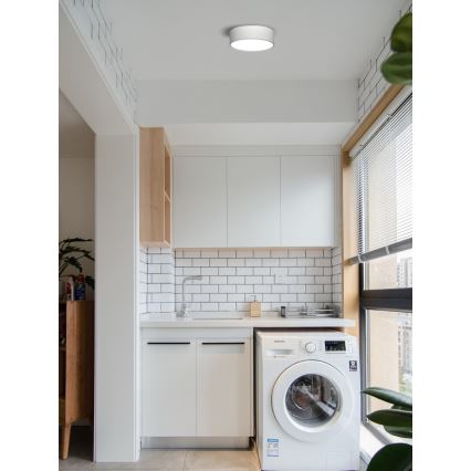 Immax NEO 07204L - LED Dimbar taklampa RONDATE LED/18W/230V 3000-6000K vit Tuya + fjärrkontroll