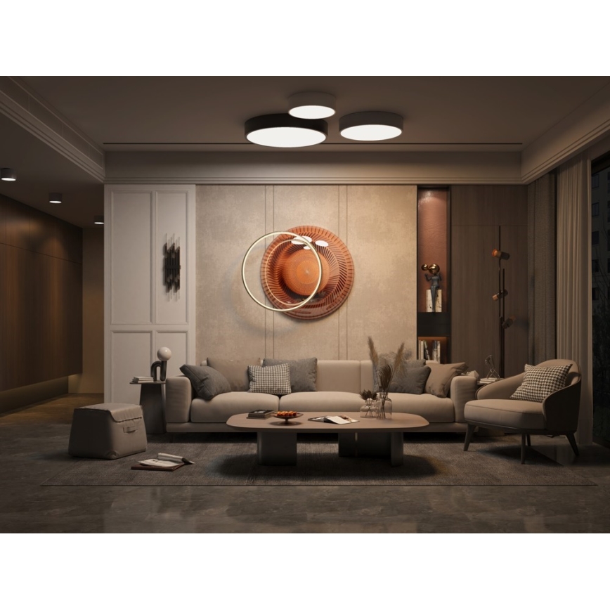 Immax NEO 07204L - LED Dimbar taklampa RONDATE LED/18W/230V 3000-6000K vit Tuya + fjärrkontroll