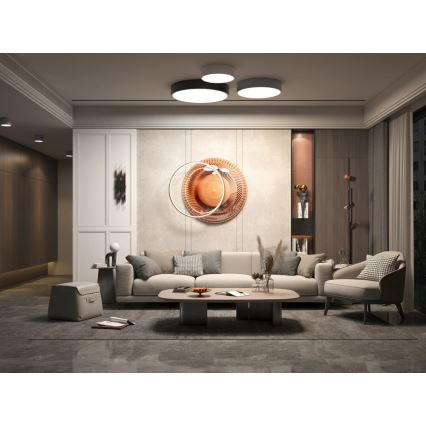 Immax NEO 07204L - LED Dimbar taklampa RONDATE LED/18W/230V 3000-6000K vit Tuya + fjärrkontroll