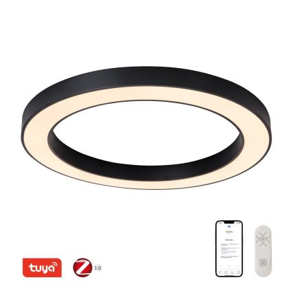 Immax NEO 07210L - LED Dimbar taklampa PASTEL LED/68W/230V 95 cm svart Tuya + fjärrkontroll