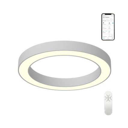 Immax NEO 07212L - LED Dimbar lampa PASTEL LED/53W/230V vit Tuya + fjärrkontroll