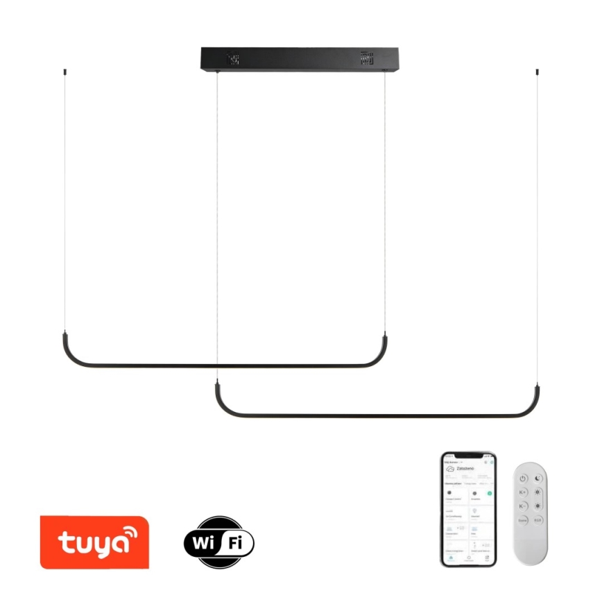 Immax NEO 07222L - LED dimbar taklampa NEO LITE PATTINI LED/56W/230V 2700-6500K Wi-Fi Tuya + fjärrkontroll