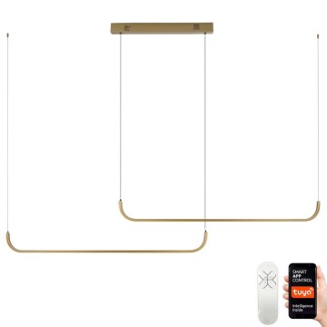 Immax NEO 07228L - LED ljusreglerad ljuskrona på textilsladd PATTINI LED/53W/230V Tuya + fjärrkontroll