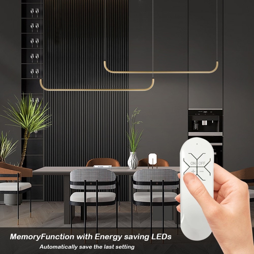 Immax NEO 07228L - LED ljusreglerad ljuskrona på textilsladd PATTINI LED/53W/230V Tuya + fjärrkontroll