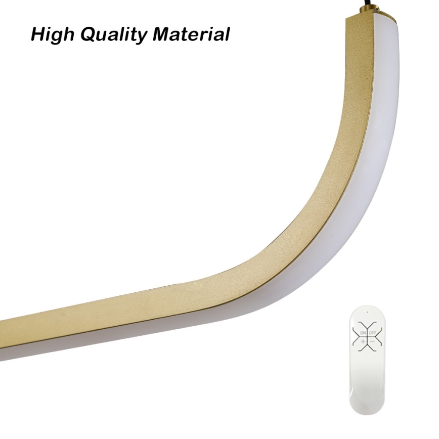 Immax NEO 07228L - LED ljusreglerad ljuskrona på textilsladd PATTINI LED/53W/230V Tuya + fjärrkontroll