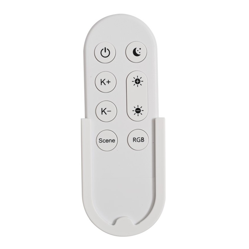 Immax NEO 07233L - LED ljusreglerad ljuskrona på textilsladd NEO LITE OVALE LED/18W/230V Wi-Fi Tuya 2700-6500K + fjärrkontroll