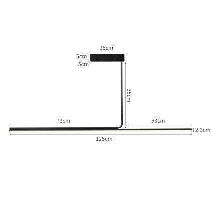 Immax NEO 07235L - LED Dimbar pendellampa NEO LITE ASTA LED/28W/230V Wi-Fi Tuya 2700-6500K + fjärrkontroll