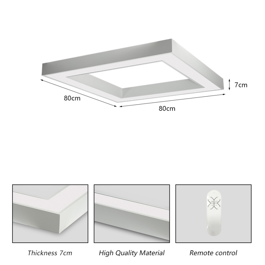 Immax NEO 07240L - LED dimbar taklampa CANTO LED/60W/230V 2700-6500K Tuya vit