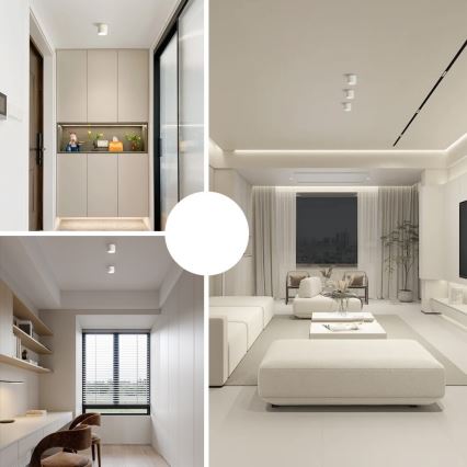 Immax NEO 07241L - LED dimbar taklampa RONDATE LED/18W/230V 11,5 cm Wi-Fi Tuya