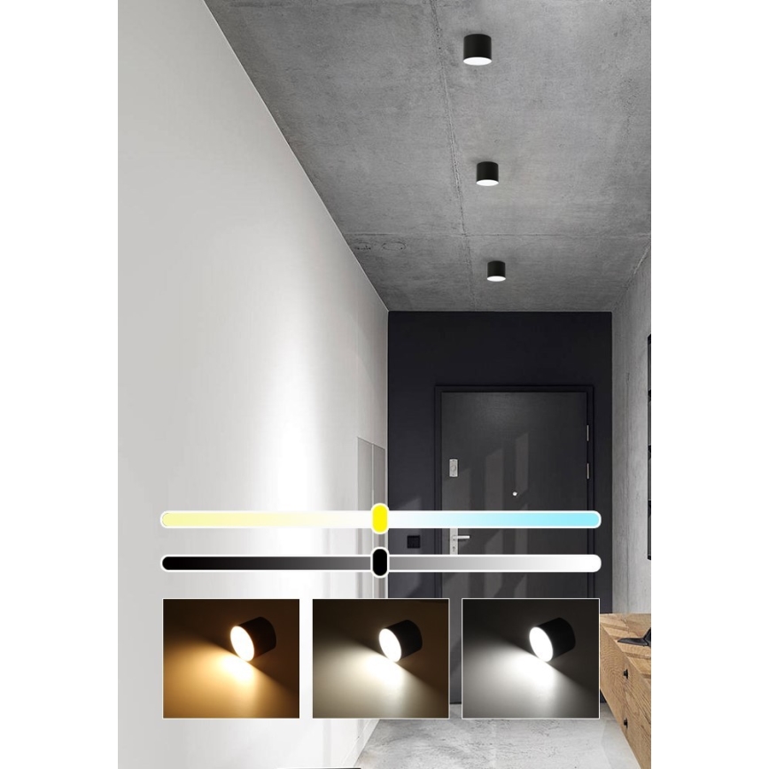 Immax NEO 07242L - Dimbart LED-takarmatur RONDATE LED/18W/230V 11,5 cm Wi-Fi Tuya