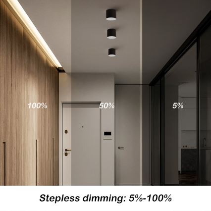 Immax NEO 07244L - LED dimbar taklampa RONDATE LED/32W/230V 16,5 cm Wi-Fi Tuya