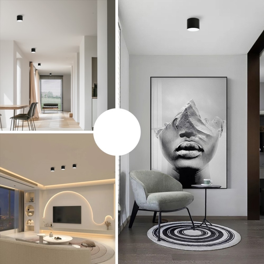 Immax NEO 07244L - LED dimbar taklampa RONDATE LED/32W/230V 16,5 cm Wi-Fi Tuya