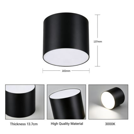 Immax NEO 07244L - LED dimbar taklampa RONDATE LED/32W/230V 16,5 cm Wi-Fi Tuya