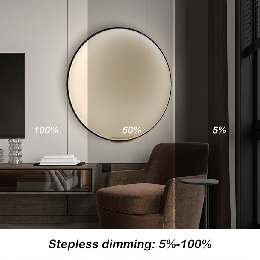 Immax NEO 07245-80 - LED dimbar vägglampa FINO LED/50W/230V 2700-6500K 80 cm Tuya + fjärrkontroll