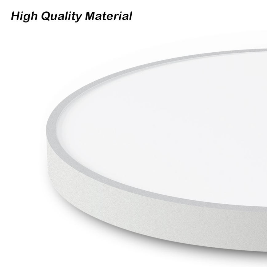 Immax NEO 07252L - LED Dimbar taklampa NEO LITE SEMPLICI LED/48W/230V 3000-6000K Wi-Fi Tuya vit + fjärrkontroll