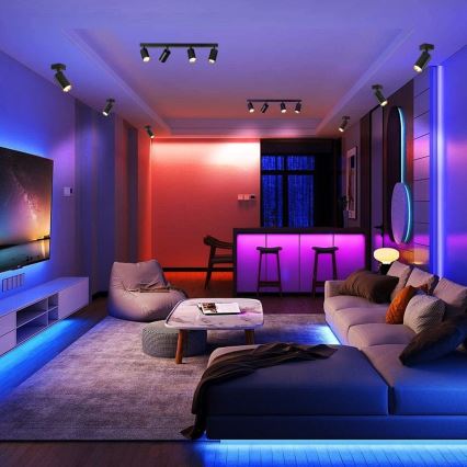 Immax NEO 07261Z - LED RGB+CCT dimbar spotlight NEO PUNTO 1xGU10/4,8W/230V Tuya