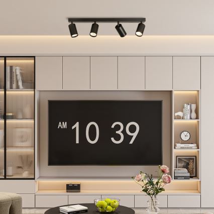 Immax NEO 07264W - LED RGB+CCT Dimbart spotlight NEO LITE PUNTO 4xGU10/6W/230V Wi-Fi Tuya