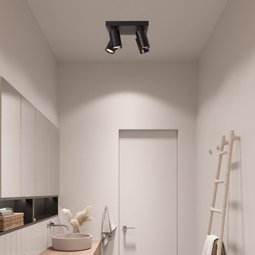 Immax NEO 07266W - LED RGB+CCT Dimbar spotlight NEO LITE PUNTO 4xGU10/6W/230V Wi-Fi Tuya