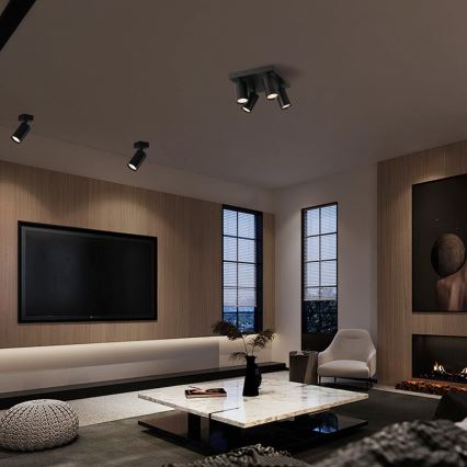 Immax NEO 07267Z - LED RGB+CCT Dimbar spotlight NEO PUNTO 4xGU10/4,8W/230V Wi-Fi Tuya