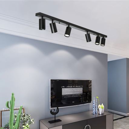 Immax NEO 07268W - LED RGB+CCT Dimbar spotlight NEO LITE PUNTO 6xGU10/6W/230V Wi-Fi Tuya