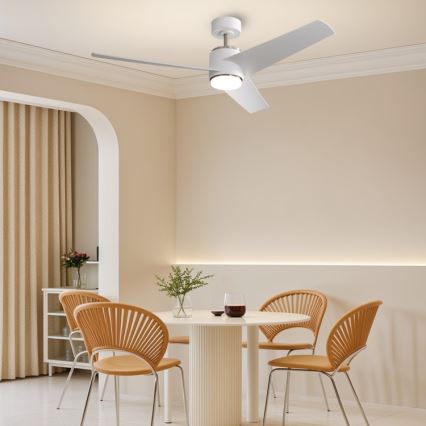 Immax NEO 07282L - LED+CCT Dimmbar takfläkt BEAUTY LED/18W/230V 3000/4000/6000K Wi-Fi Tuya Ø 132 cm + fjärrkontroll